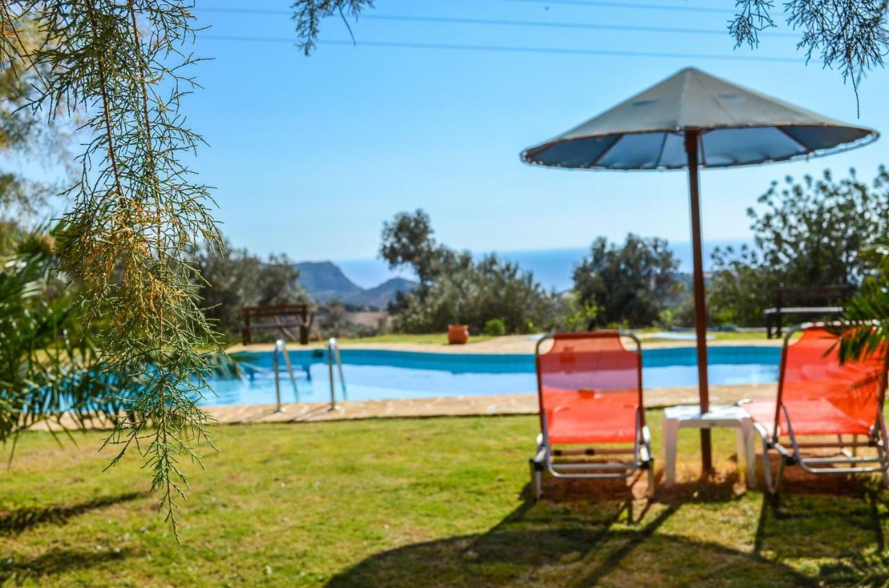 Petra-Mare Villa Triopetra Exterior photo